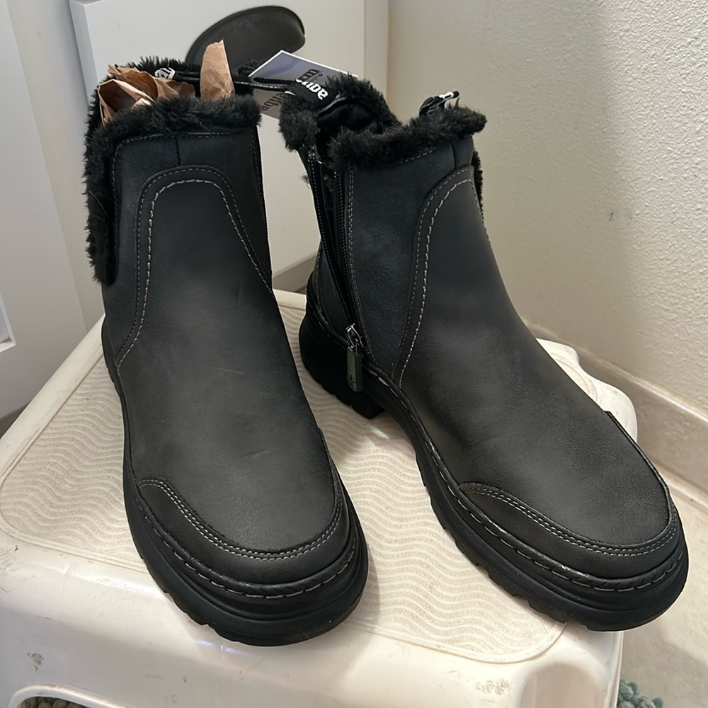 New winter lined waterproof boots